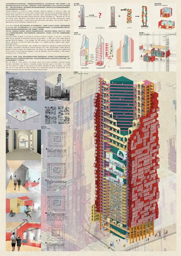 BIM建筑|浙江大学建筑学系三年级作品 ,每张展板都堪比电影海报 建筑鉴赏 第43张-BIM建筑网 BIM建筑|浙江大学建筑学系三年级作品 ,每张展板都堪比电影海报 建筑鉴赏 第43张