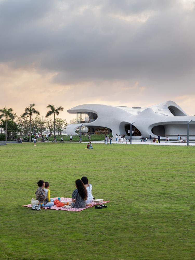 BIM建筑|海口云洞图书馆 / MAD 建筑鉴赏 第2张-BIM建筑网 BIM建筑|海口云洞图书馆 / MAD 建筑鉴赏 第2张