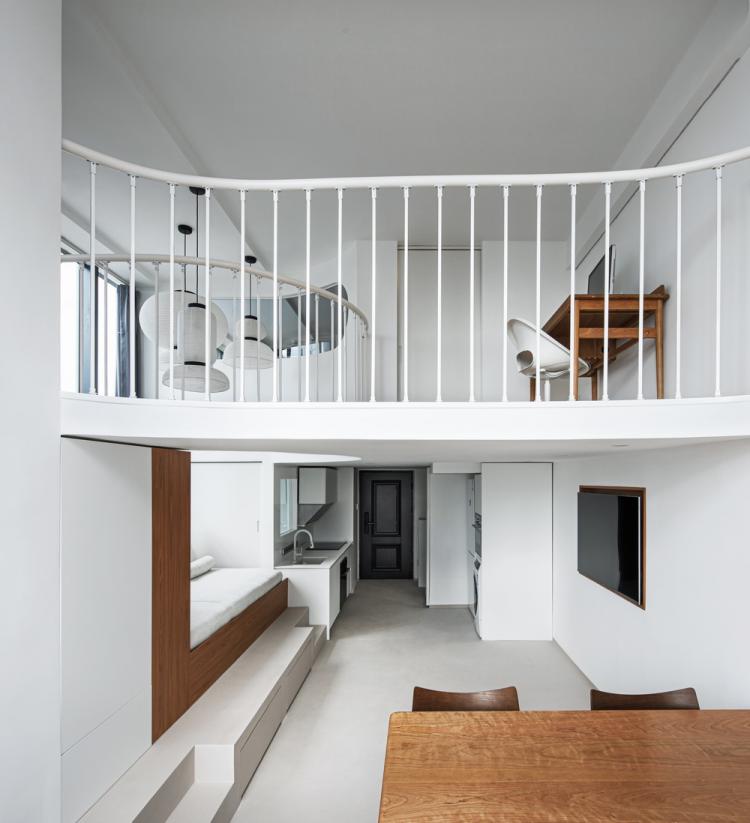 BIM建筑|桥屋Loft商住公寓/戏构建筑设计 BIM建筑|桥屋Loft商住公寓/戏构建筑设计