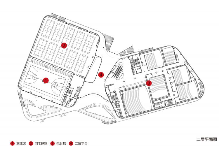 BIM建筑|找寻失落的记忆:浒墅关文体中心 / 中衡设计 建筑鉴赏 第20张-BIM建筑网 BIM建筑|找寻失落的记忆:浒墅关文体中心 / 中衡设计 建筑鉴赏 第20张