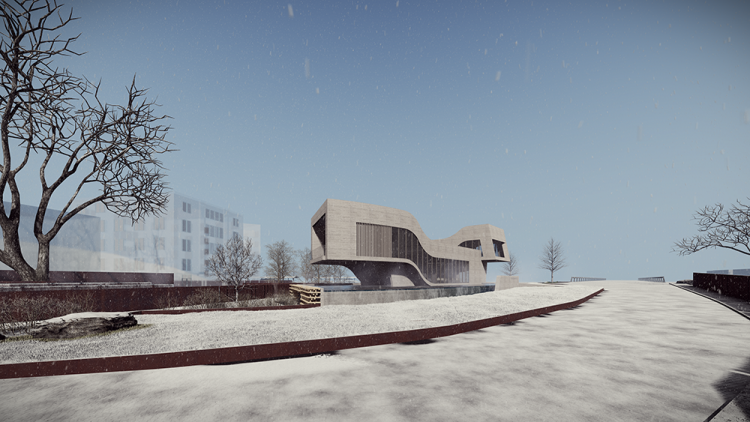 BIM建筑|瑞安湖岭温泉展示馆 / 众生设计集团有限公司-吴焱伟设计工作室 建筑鉴赏 第12张-BIM建筑网 BIM建筑|瑞安湖岭温泉展示馆 / 众生设计集团有限公司-吴焱伟设计工作室 建筑鉴赏 第12张