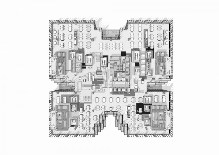 BIM建筑|递进立面,柏林上城综合体UP! Berlin / JASPER ARCHITECTS BIM建筑|递进立面,柏林上城综合体UP! Berlin / JASPER ARCHITECTS