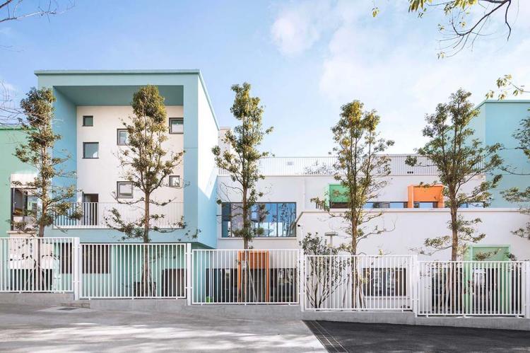 BIM建筑|成都麓湖哈密尔顿小学与幼儿园 / 非寻建筑 建筑鉴赏 第5张-BIM建筑网 BIM建筑|成都麓湖哈密尔顿小学与幼儿园 / 非寻建筑 建筑鉴赏 第5张