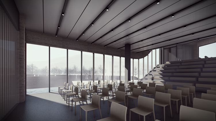 BIM建筑|瑞安湖岭温泉展示馆 / 众生设计集团有限公司-吴焱伟设计工作室 建筑鉴赏 第9张-BIM建筑网 BIM建筑|瑞安湖岭温泉展示馆 / 众生设计集团有限公司-吴焱伟设计工作室 建筑鉴赏 第9张