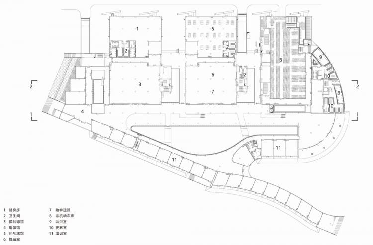 BIM建筑|虎丘山麓,新城北部:金阊新城体育馆 / 中衡设计集团 建筑鉴赏 第16张-BIM建筑网 BIM建筑|虎丘山麓,新城北部:金阊新城体育馆 / 中衡设计集团 建筑鉴赏 第16张