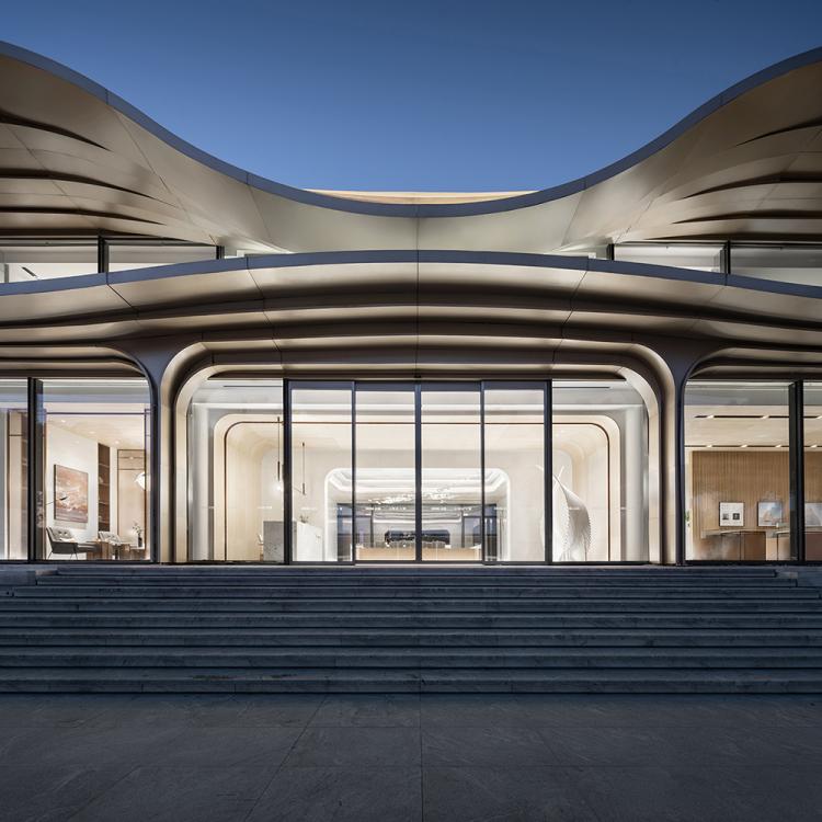 BIM建筑|金昌烟波飞鹭生活美学馆:100天让“头鹭奋飞” / 零壹城市建筑事务所 建筑鉴赏 第1张-BIM建筑网 BIM建筑|金昌烟波飞鹭生活美学馆:100天让“头鹭奋飞” / 零壹城市建筑事务所 建筑鉴赏 第1张