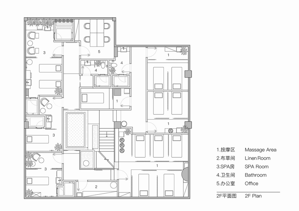 BIM建筑|使人宛如置身于清迈的SPA空间/灯灯灯凳创意公司 BIM建筑|使人宛如置身于清迈的SPA空间/灯灯灯凳创意公司