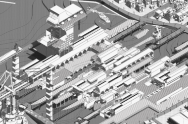 BIM建筑|1份top级纯线稿作品是怎么做出来的?学姐说,用SU,很快啊-BIM建筑网