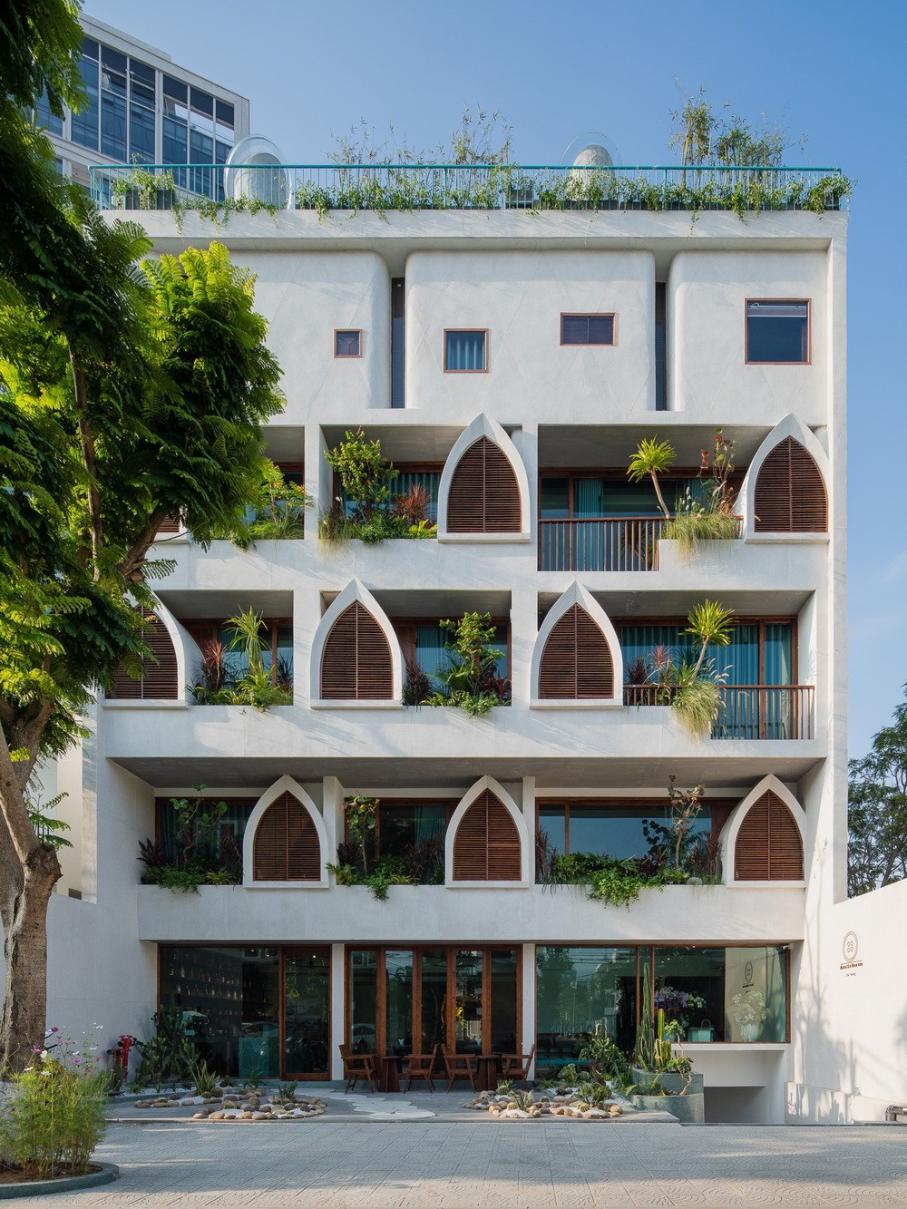 BIM建筑|如果,建筑是海浪:Le Bouton酒店/D1 Architectural Studio BIM建筑|如果,建筑是海浪:Le Bouton酒店/D1 Architectural Studio