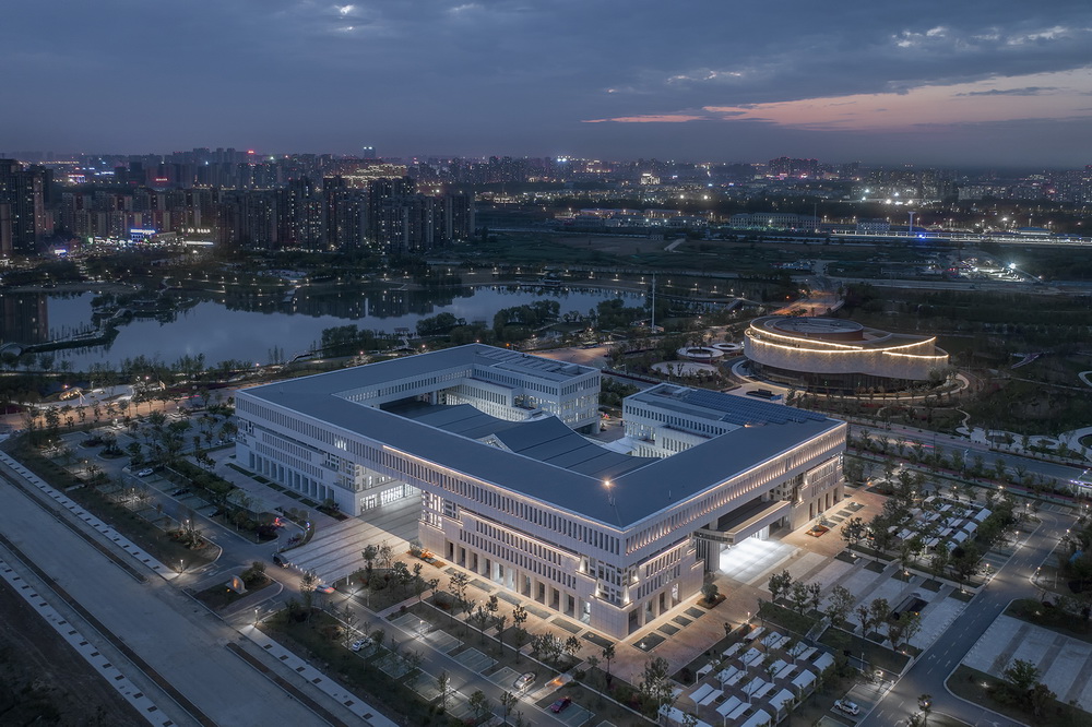BIM建筑|肥东县政务服务中心/上海华都建筑(HDD) BIM建筑|肥东县政务服务中心/上海华都建筑(HDD)