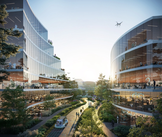 BIM建筑|OMA和GMP设计成都未来城 BIM建筑|OMA和GMP设计成都未来城