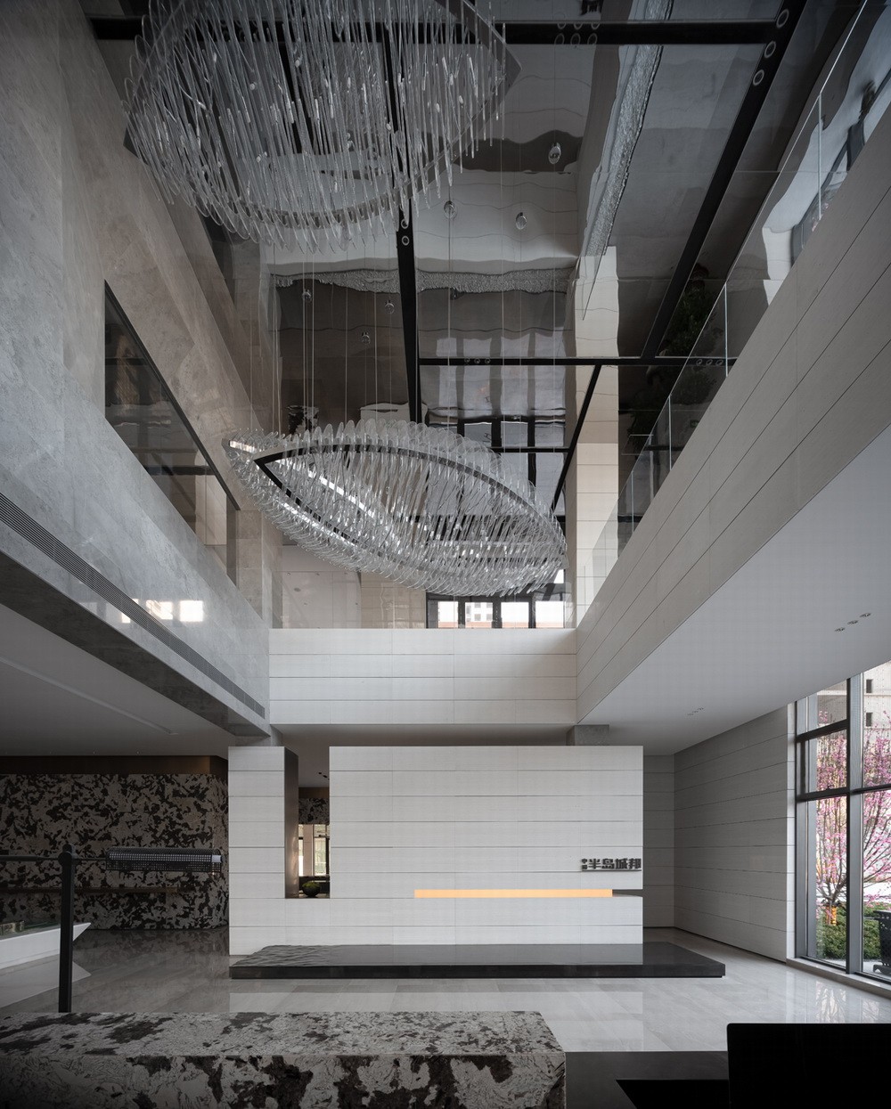 BIM建筑|中洲青岛半岛城邦售楼处/MYP设计事务所 BIM建筑|中洲青岛半岛城邦售楼处/MYP设计事务所