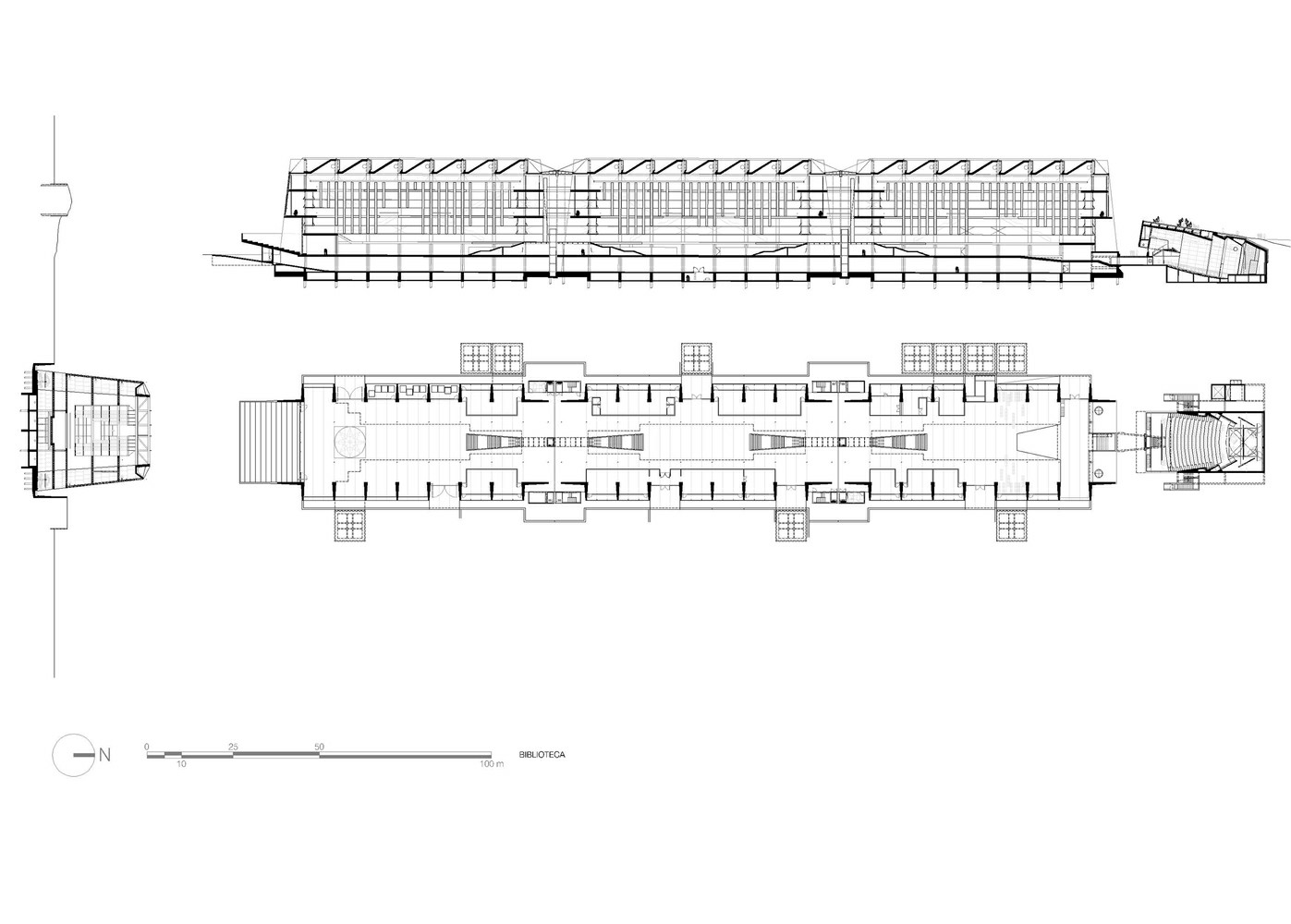 BIM建筑|被誉为“21世纪最先进的建筑之一”:墨西哥何塞巴斯孔塞洛斯图书馆 BIM建筑|被誉为“21世纪最先进的建筑之一”:墨西哥何塞巴斯孔塞洛斯图书馆
