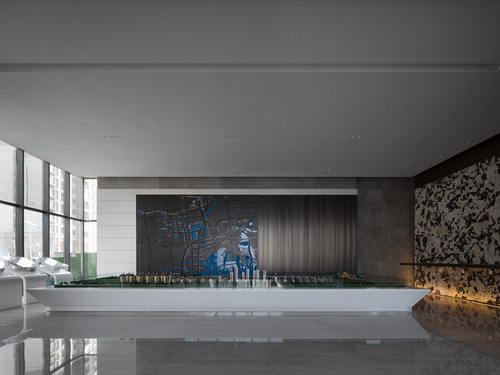 BIM建筑|中洲青岛半岛城邦售楼处/MYP设计事务所 BIM建筑|中洲青岛半岛城邦售楼处/MYP设计事务所