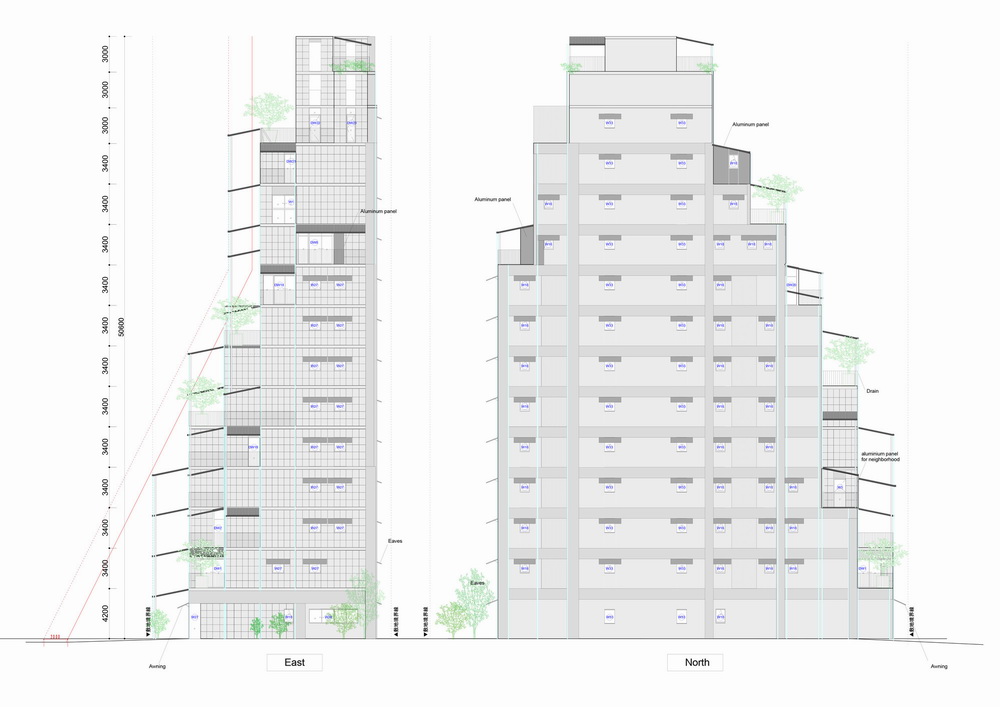 BIM建筑|‘台北屋顶’住宅 / 平田晃久建筑设计事务所 BIM建筑|‘台北屋顶’住宅 / 平田晃久建筑设计事务所