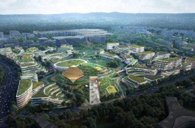 BIM建筑|OMA和GMP设计成都未来城-BIM建筑网