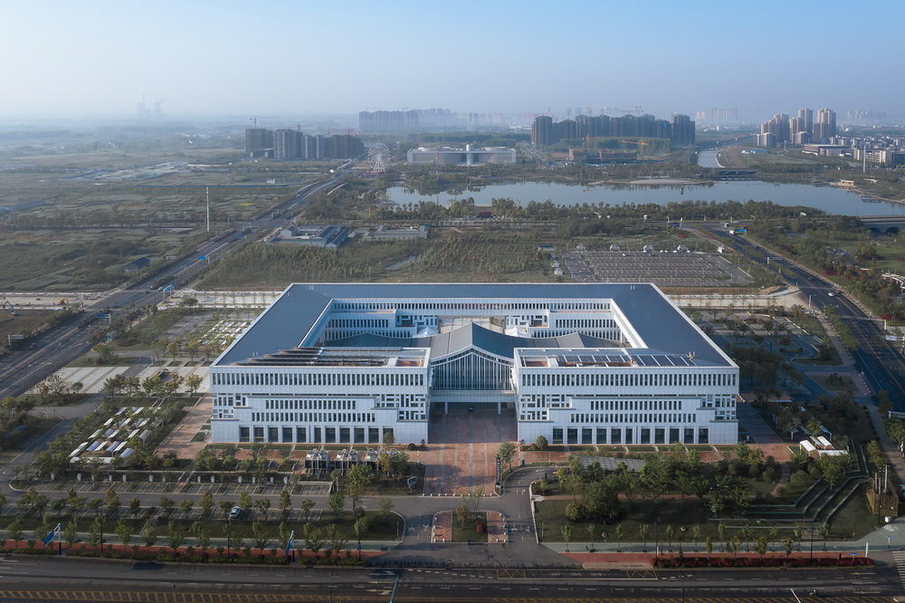 BIM建筑|肥东县政务服务中心/上海华都建筑(HDD) BIM建筑|肥东县政务服务中心/上海华都建筑(HDD)
