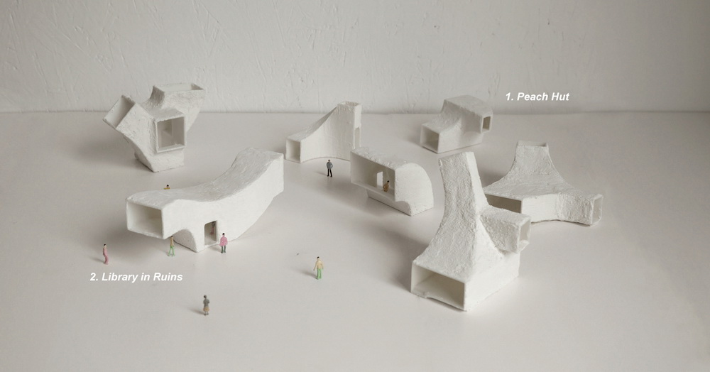 BIM建筑|微建筑系列 II – 废墟书屋/一树建筑 BIM建筑|微建筑系列 II – 废墟书屋/一树建筑