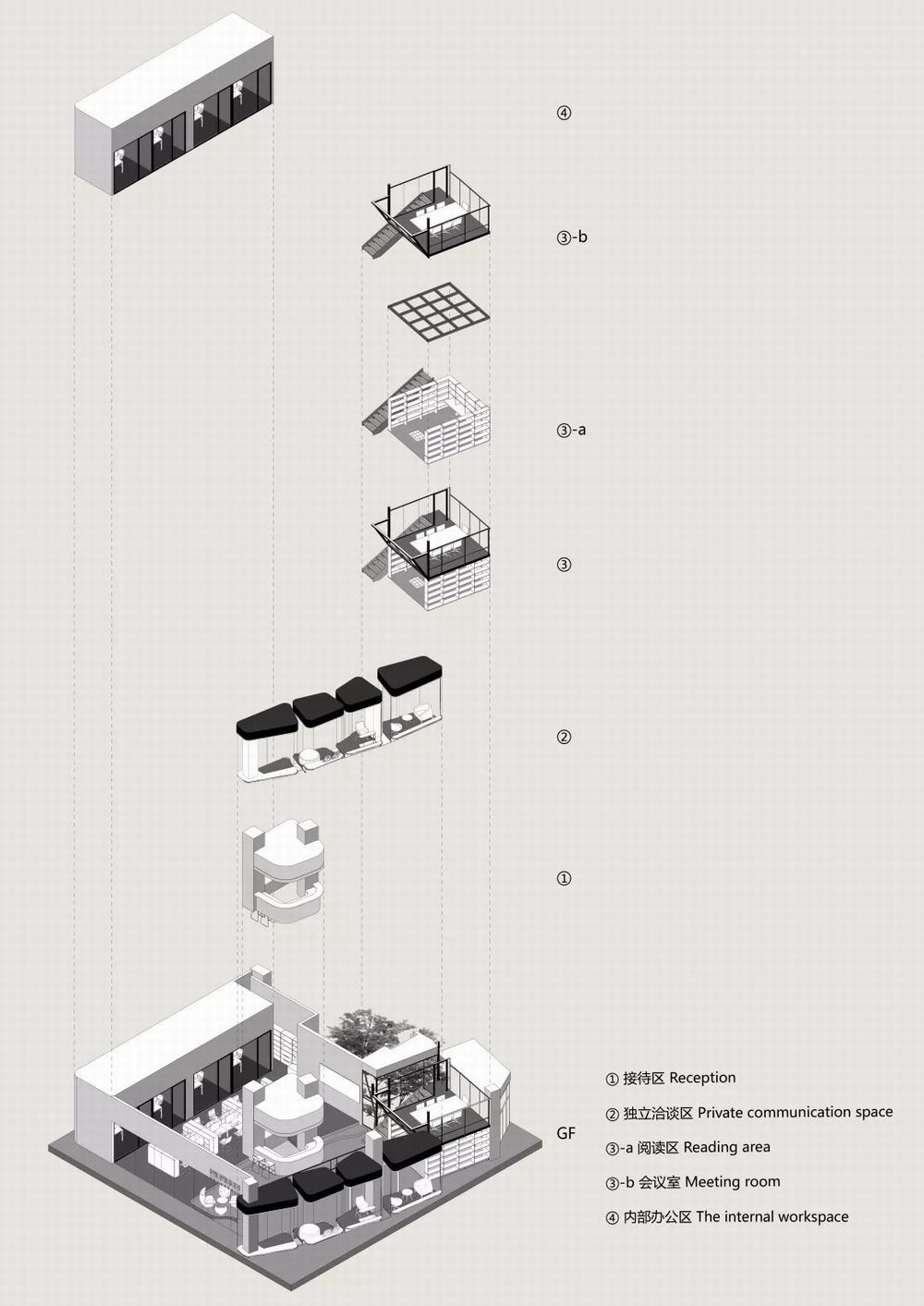 BIM建筑|对律师事务所的温柔诠释/未韬建筑事务所 BIM建筑|对律师事务所的温柔诠释/未韬建筑事务所