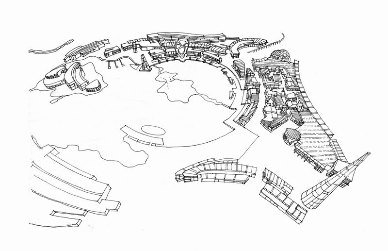 BIM建筑|深圳华侨城欢乐海岸,现代与传统的交融 / Laguarda.Low Architects (LLA) BIM建筑|深圳华侨城欢乐海岸,现代与传统的交融 / Laguarda.Low Architects (LLA)