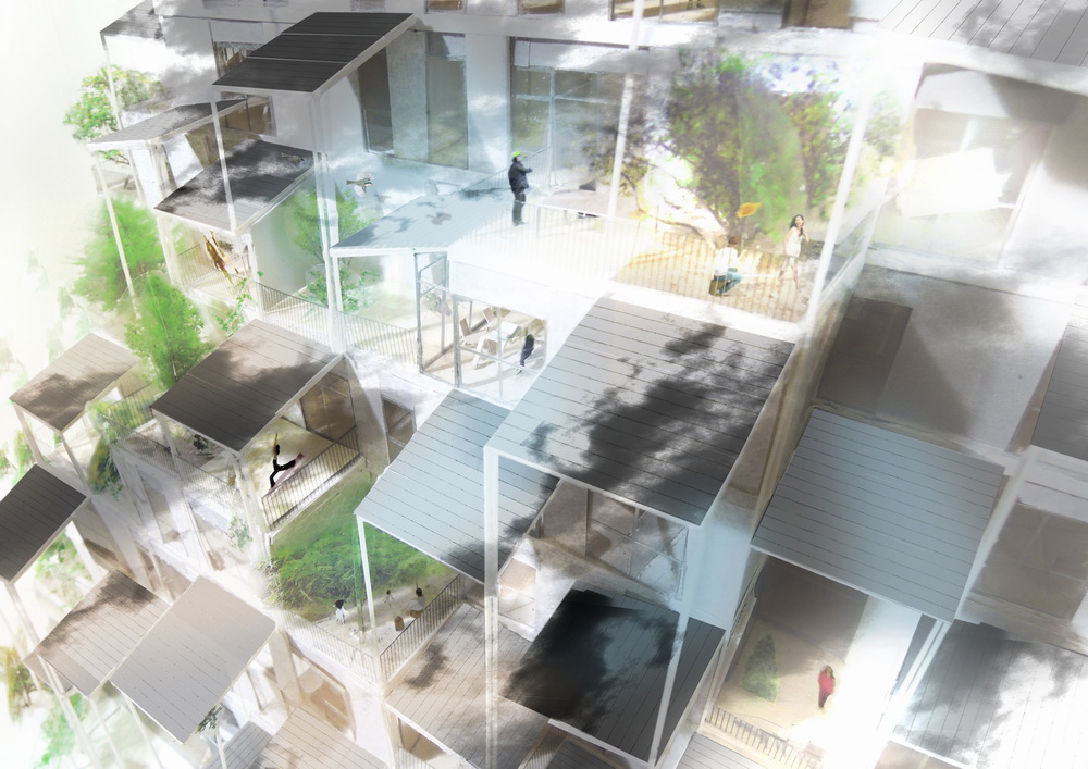 BIM建筑|‘台北屋顶’住宅 / 平田晃久建筑设计事务所 BIM建筑|‘台北屋顶’住宅 / 平田晃久建筑设计事务所