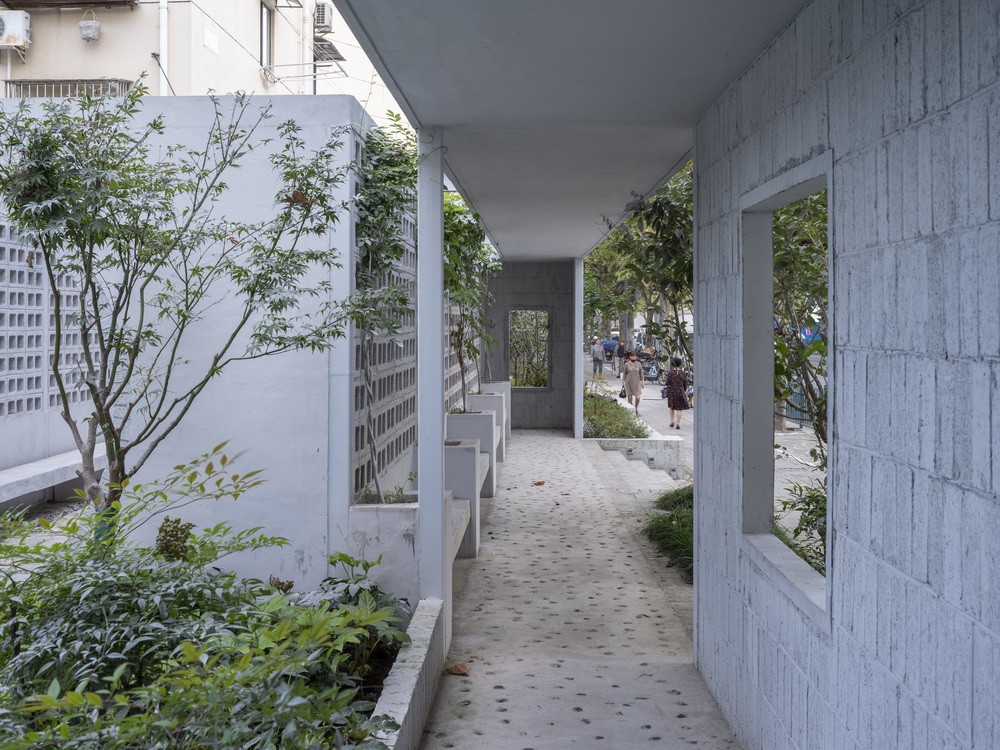 BIM建筑|居民区旁的复廊围墙/梓耘斋建筑 BIM建筑|居民区旁的复廊围墙/梓耘斋建筑