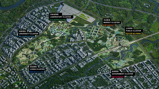 BIM建筑|OMA和GMP设计成都未来城 BIM建筑|OMA和GMP设计成都未来城