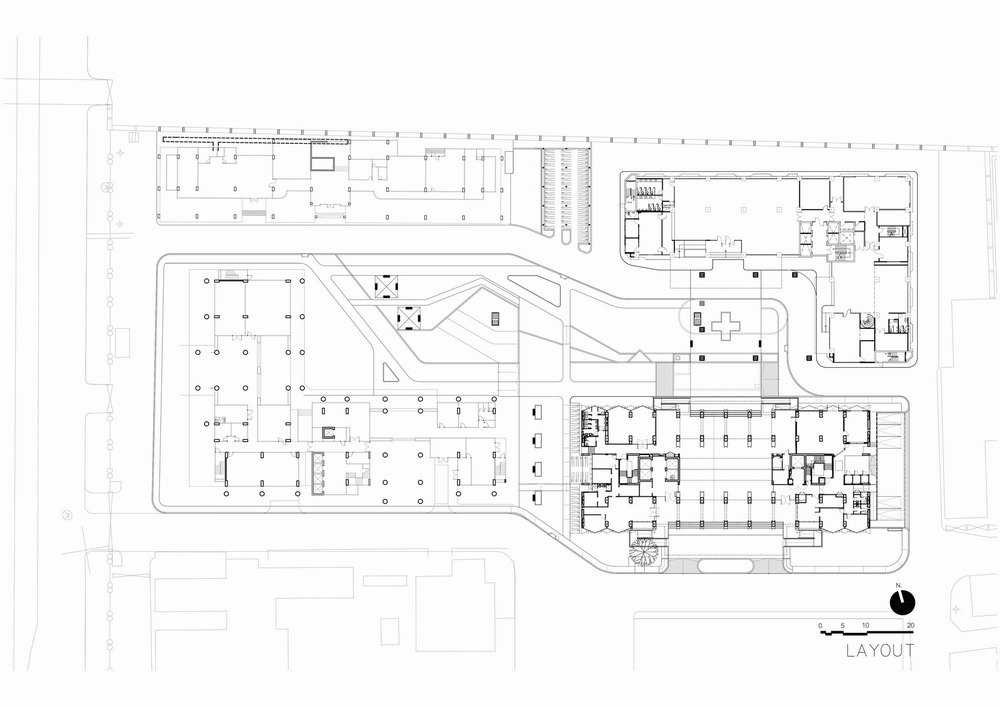 BIM建筑|白衣天使的架空中庭宿舍楼/Plan Architect BIM建筑|白衣天使的架空中庭宿舍楼/Plan Architect
