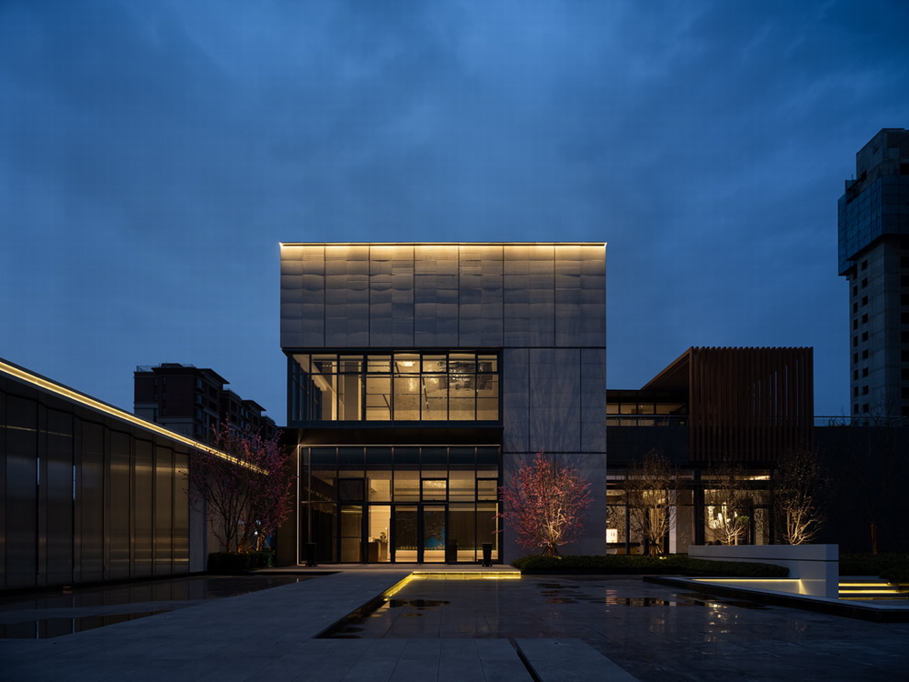 BIM建筑|中洲青岛半岛城邦售楼处/MYP设计事务所 BIM建筑|中洲青岛半岛城邦售楼处/MYP设计事务所
