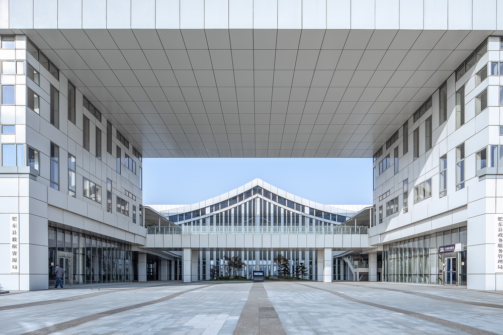 BIM建筑|肥东县政务服务中心/上海华都建筑(HDD) BIM建筑|肥东县政务服务中心/上海华都建筑(HDD)