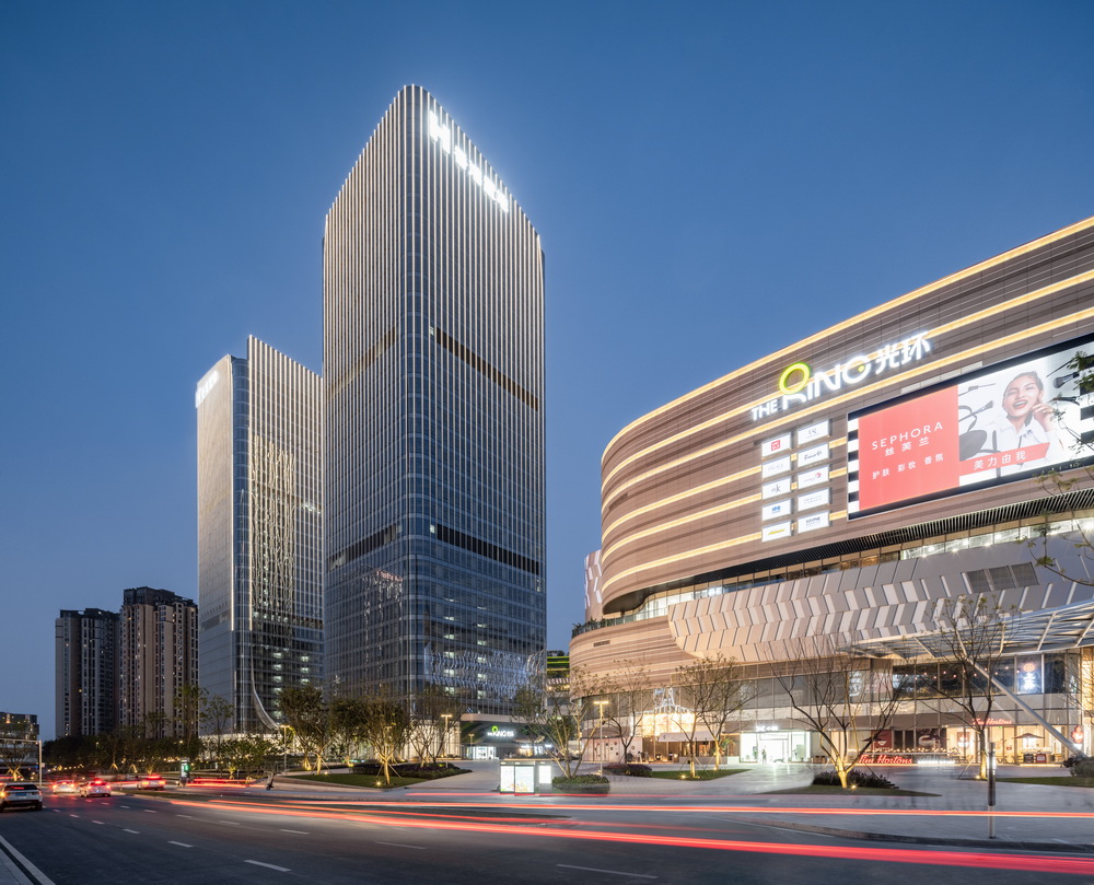 BIM建筑|香港置地重庆光环The Ring购物公园——PHA湃昂国际建筑设计 BIM建筑|香港置地重庆光环The Ring购物公园——PHA湃昂国际建筑设计
