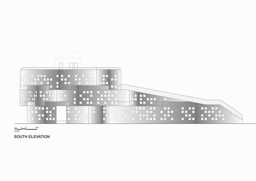 BIM建筑|灵感来源于动画片里的三角奶酪!/SferaBlu Architects BIM建筑|灵感来源于动画片里的三角奶酪!/SferaBlu Architects