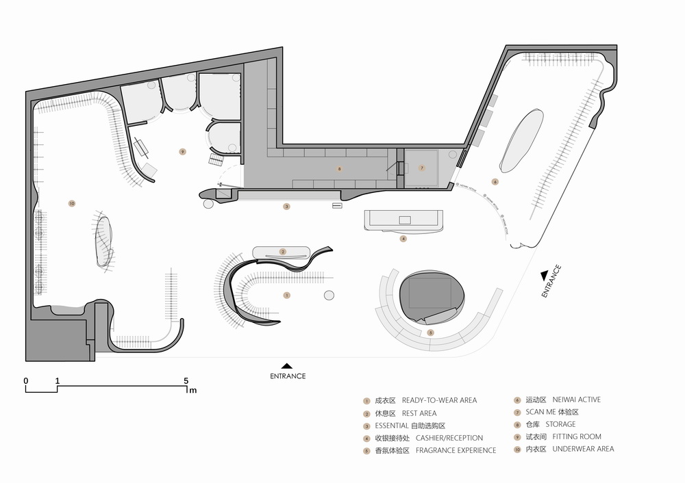 BIM建筑|表达女性之美的室内设计:NEIWAI旗舰店/Studiolite(SLT) BIM建筑|表达女性之美的室内设计:NEIWAI旗舰店/Studiolite(SLT)