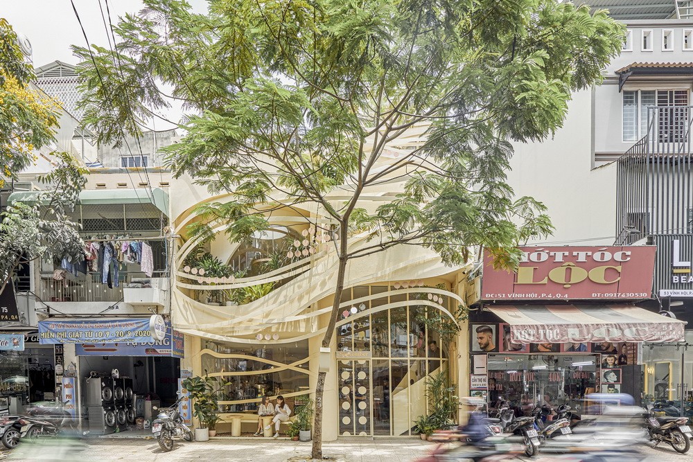 BIM建筑|越南鸟巢咖啡店/ Red5studio+Ben Decor BIM建筑|越南鸟巢咖啡店/ Red5studio+Ben Decor