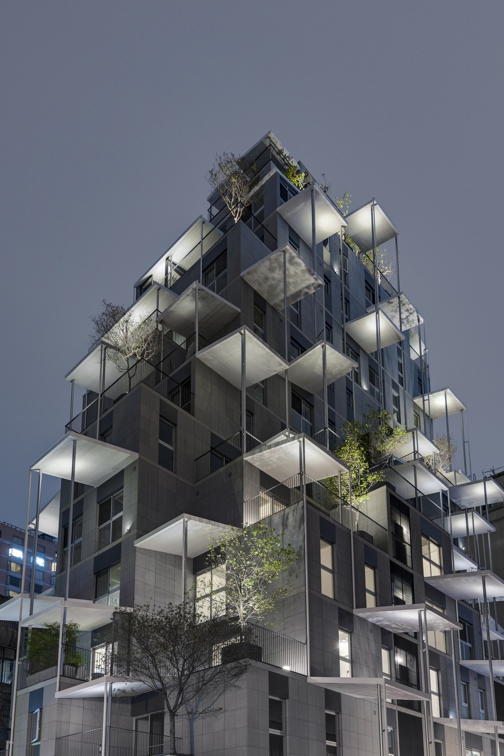 BIM建筑|‘台北屋顶’住宅 / 平田晃久建筑设计事务所 BIM建筑|‘台北屋顶’住宅 / 平田晃久建筑设计事务所