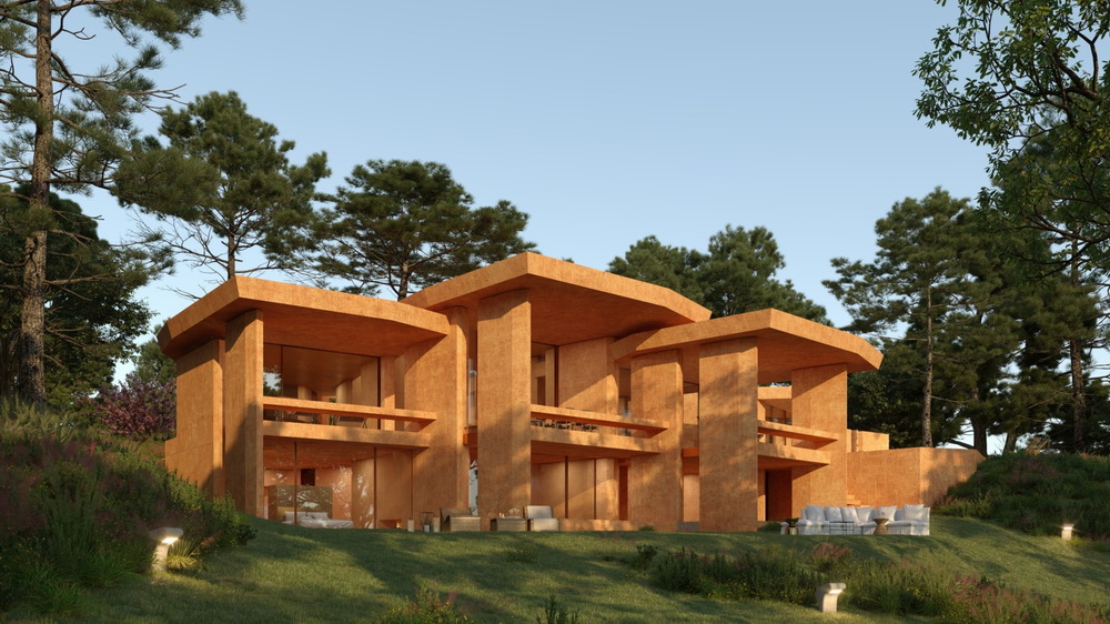BIM建筑|普奖得主RCR Architectes的度假区方案 BIM建筑|普奖得主RCR Architectes的度假区方案