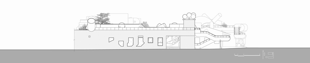 BIM建筑|山丘屋面和管道滑梯:The Playscape儿童成长中心/waa未觉建筑 BIM建筑|山丘屋面和管道滑梯:The Playscape儿童成长中心/waa未觉建筑