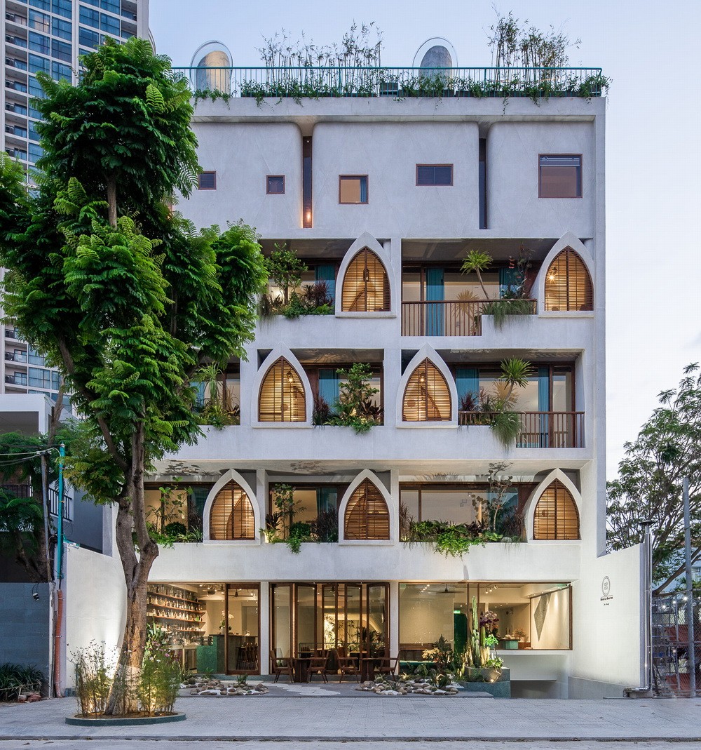 BIM建筑|如果,建筑是海浪:Le Bouton酒店/D1 Architectural Studio BIM建筑|如果,建筑是海浪:Le Bouton酒店/D1 Architectural Studio