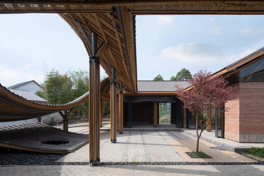 BIM建筑|成都金堂圆觉寺村村民中心 / 在行建筑 BIM建筑|成都金堂圆觉寺村村民中心 / 在行建筑