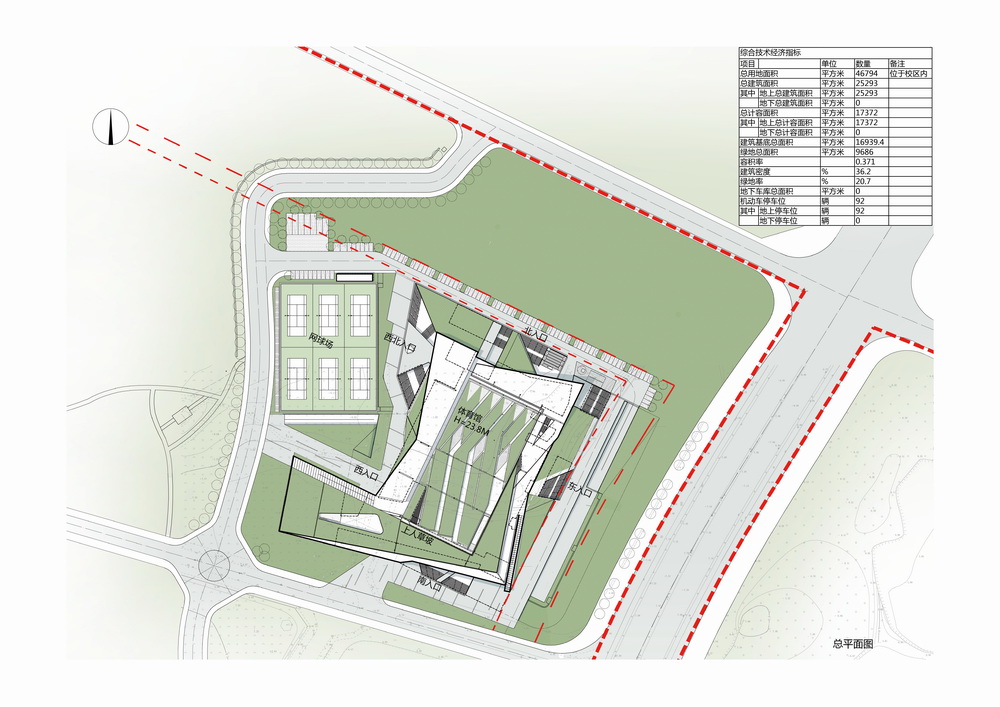 BIM建筑|中山大学珠海校区体育馆/BIAD华南设计中心 BIM建筑|中山大学珠海校区体育馆/BIAD华南设计中心