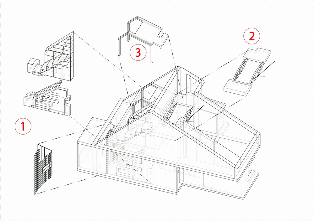 BIM建筑|手艺实验之家:100平米住宅改造里的“手艺与实验”/ 在造建筑 BIM建筑|手艺实验之家:100平米住宅改造里的“手艺与实验”/ 在造建筑