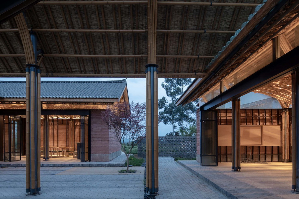 BIM建筑|成都金堂圆觉寺村村民中心 / 在行建筑 BIM建筑|成都金堂圆觉寺村村民中心 / 在行建筑