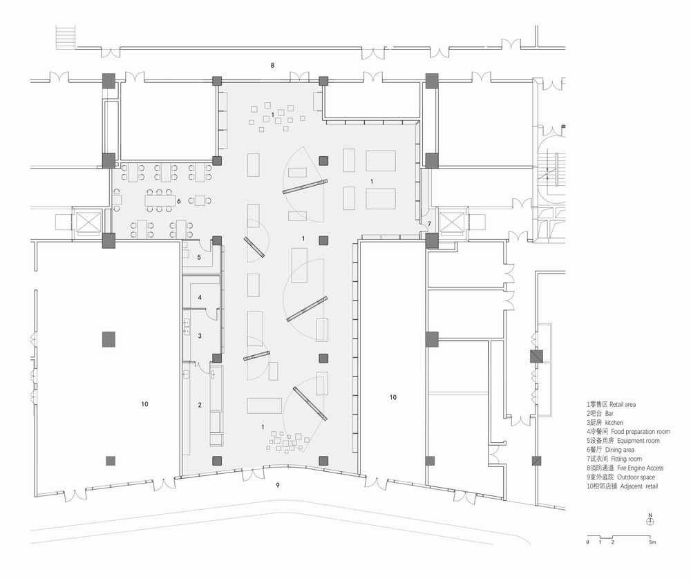 BIM建筑|无目的概念书店/罗宇杰工作室 BIM建筑|无目的概念书店/罗宇杰工作室