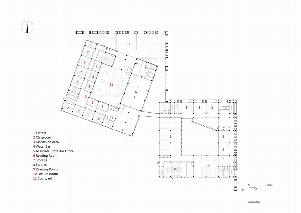 BIM建筑|东北大学文科2楼/THAD清华建筑设计院 庄惟敏 BIM建筑|东北大学文科2楼/THAD清华建筑设计院 庄惟敏