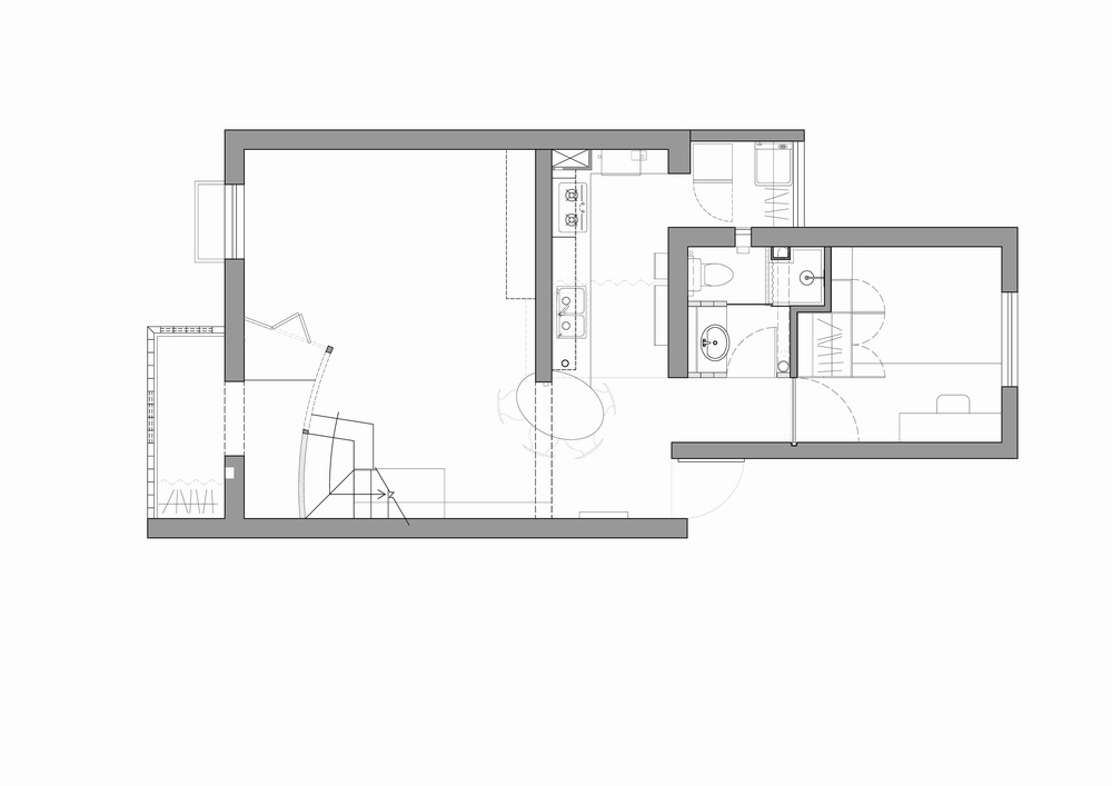 BIM建筑|手艺实验之家:100平米住宅改造里的“手艺与实验”/ 在造建筑 BIM建筑|手艺实验之家:100平米住宅改造里的“手艺与实验”/ 在造建筑