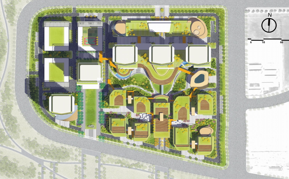 BIM建筑|纳米技术国家大学科技园二期/中衡设计 BIM建筑|纳米技术国家大学科技园二期/中衡设计