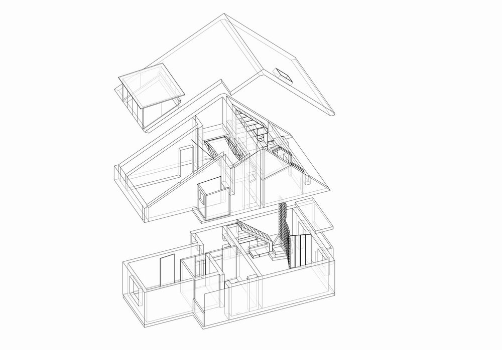 BIM建筑|手艺实验之家:100平米住宅改造里的“手艺与实验”/ 在造建筑 BIM建筑|手艺实验之家:100平米住宅改造里的“手艺与实验”/ 在造建筑