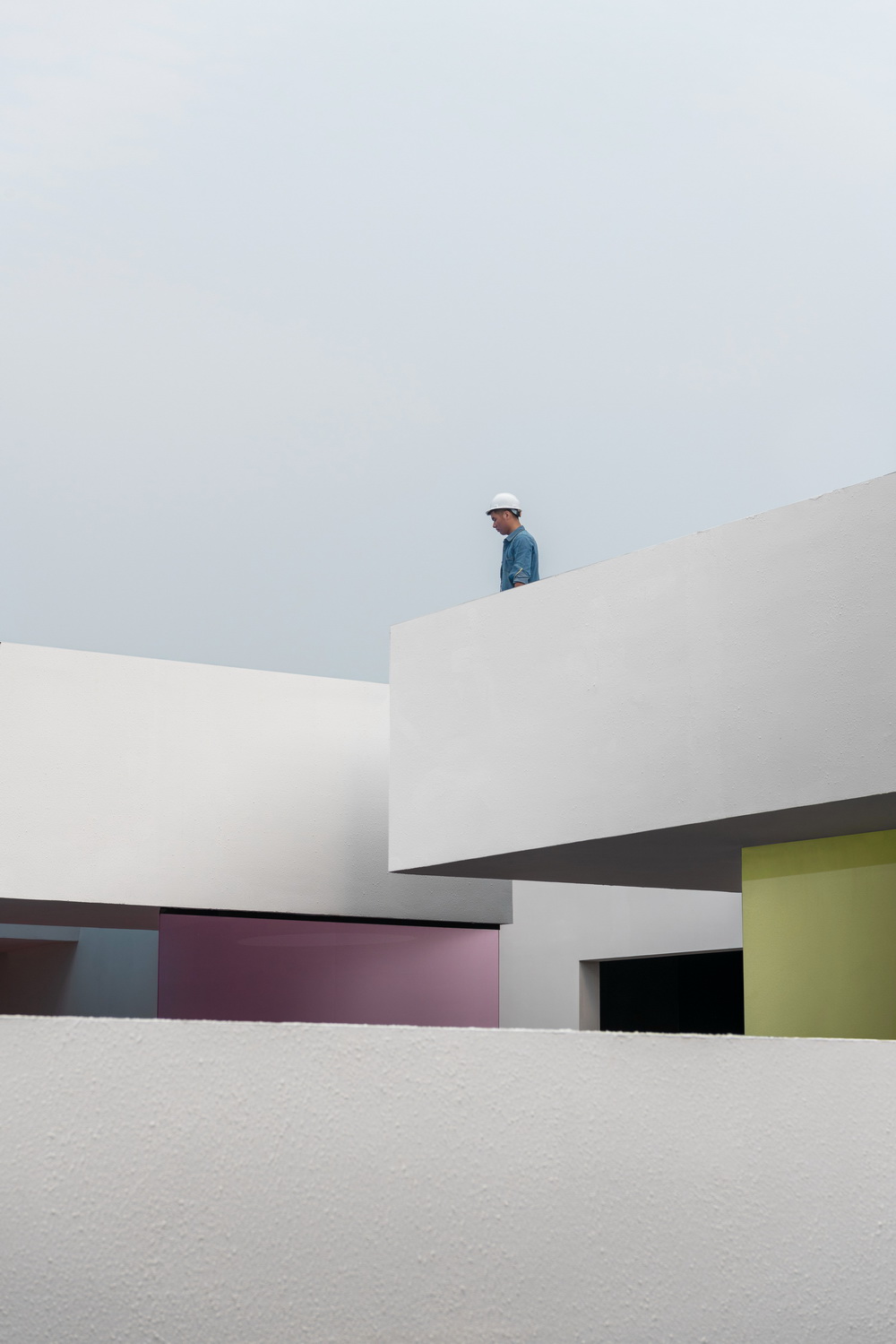 BIM建筑|将至上主义绘画转译成三维空间:层岩叠影展厅/朴居设计研究室 BIM建筑|将至上主义绘画转译成三维空间:层岩叠影展厅/朴居设计研究室