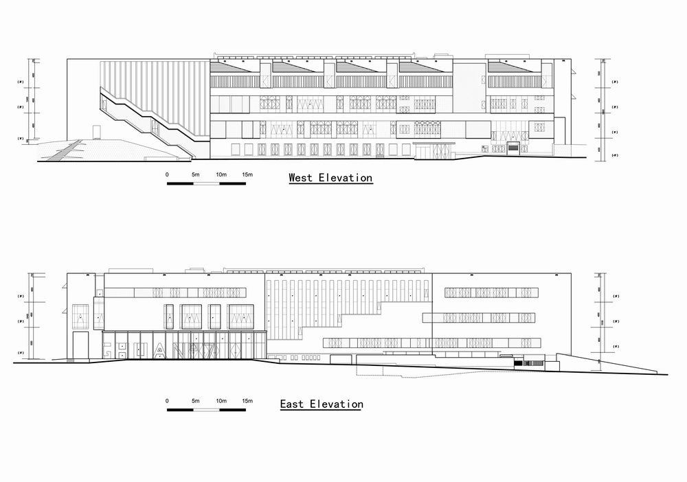 BIM建筑|清华大学南区食堂及就业指导中心 / 清华大学建筑学院素朴建筑工作室 BIM建筑|清华大学南区食堂及就业指导中心 / 清华大学建筑学院素朴建筑工作室