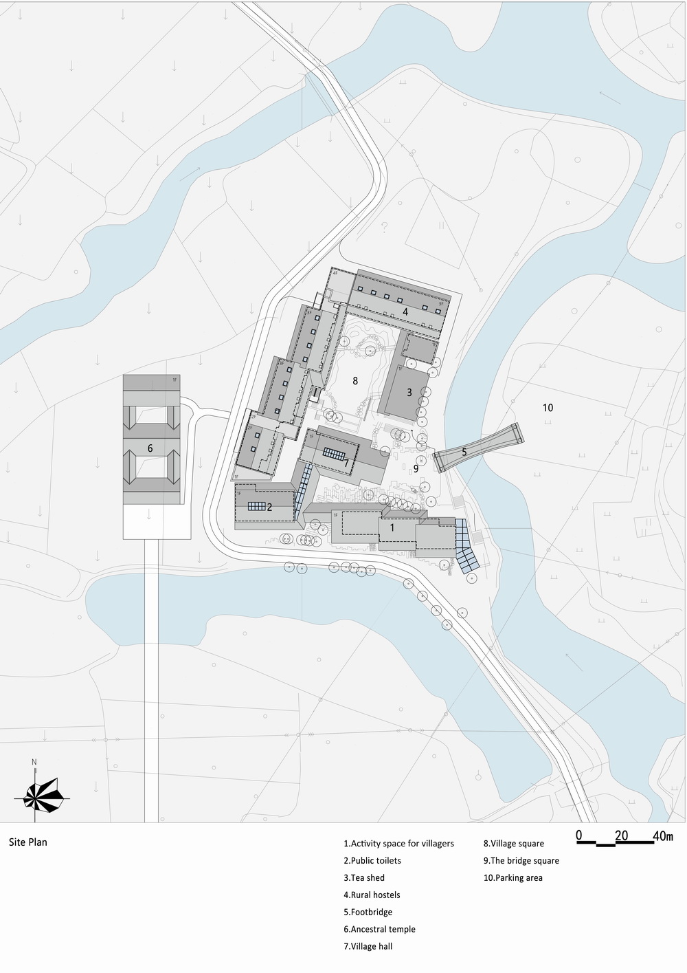 BIM建筑|李巷村村口公共空间再生/东大院 建筑技术与艺术(ATA)工作室 BIM建筑|李巷村村口公共空间再生/东大院 建筑技术与艺术(ATA)工作室